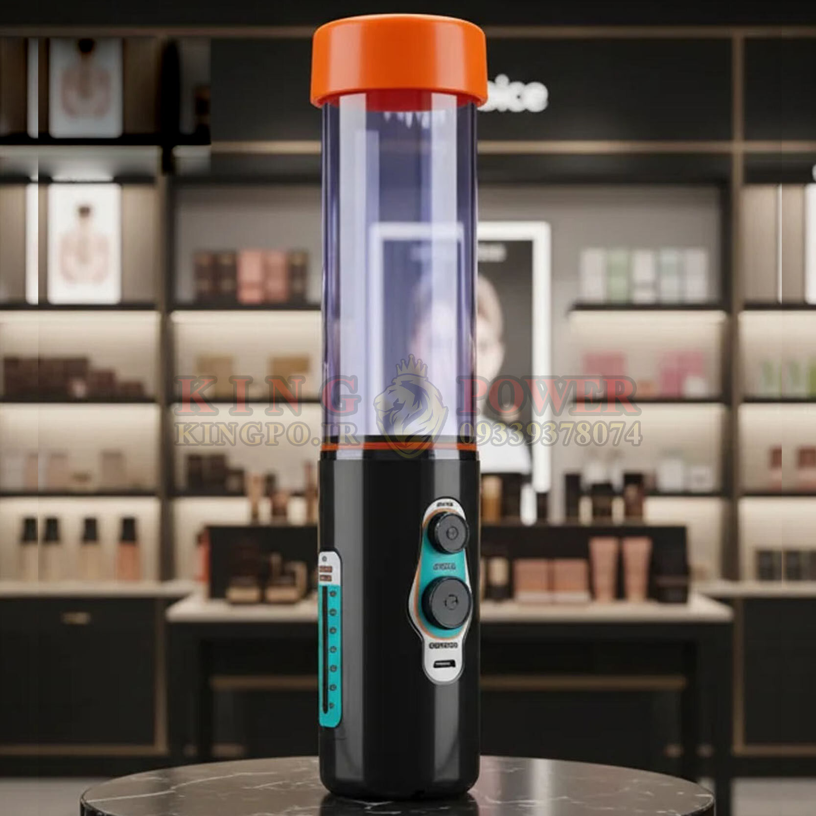 دستگاه وکیوم گولدن با شارژ USB و مکش قوی برای افزایش سایز آلت و تقویت نعوظ آقایان | Golden rechargeable vacuum pump stro